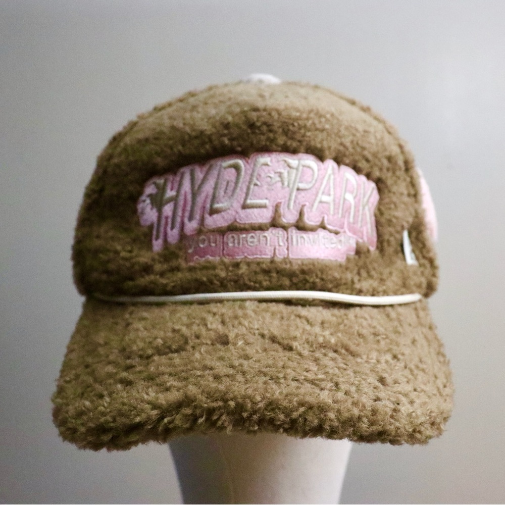 Hyde Park Brown Fluffy Hat ( Won by DaBaby and other celebrities)
